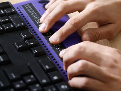 Braille Keyboard Photo