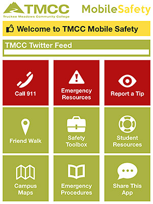 TMCC Mobile Safety App Image