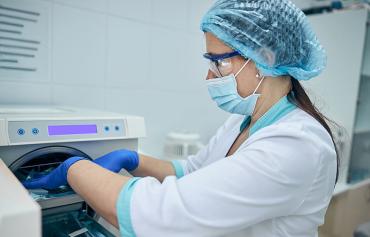 Sterile Processing Student