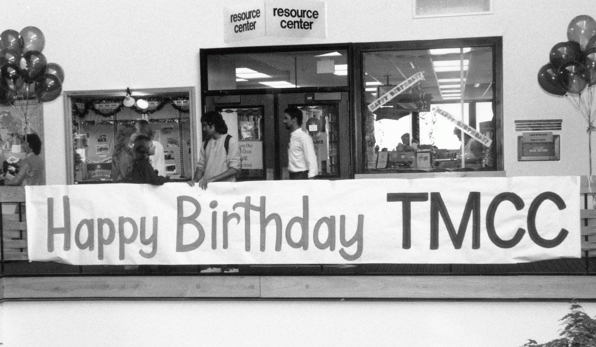 image from early 1980s of one of TMCC's anniversary celebrations