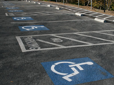 Disabled Parking Area Photo