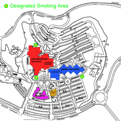 Dandini Smoking Areas Map