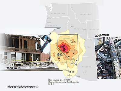 Nevada Earthquake Infographic
