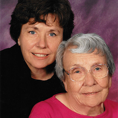 Mary Heine and Inez Johnson Image