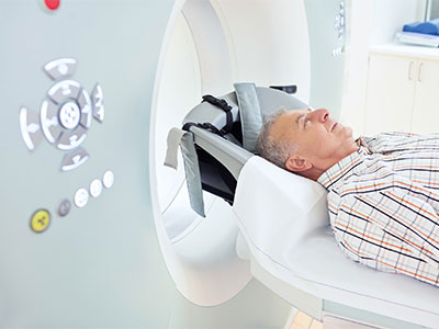 MRI Machine and Patient Image