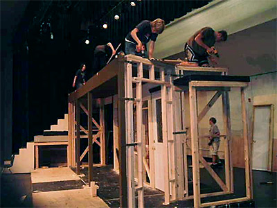 Theater Set Workers Image