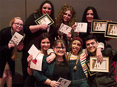 Eight Graphics Students at ADDYs Image