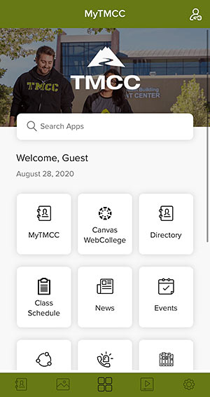 MyTMCC iPhone Screenshot