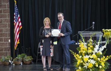 TMCC faculty receiving award