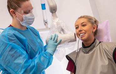 Dental Hygiene Students X-rays