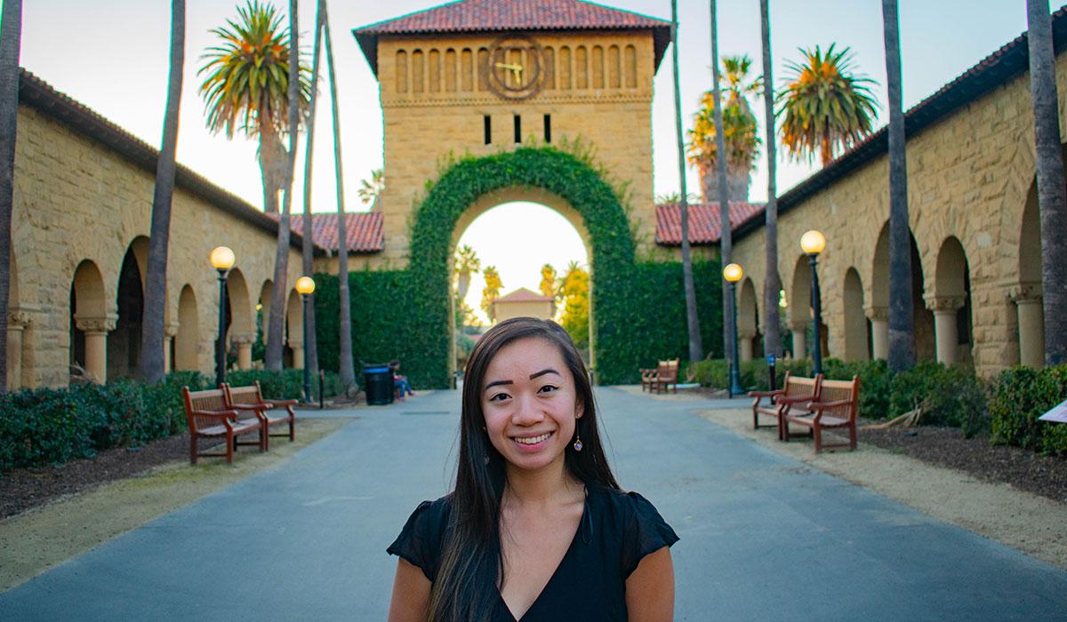 TMCC Alumna Kimberly Tran is a student at Stanford University.