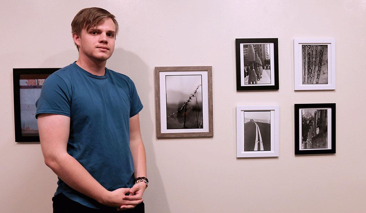 TMCC student Christian Doyle will graduate with a fine arts degree in May 2022.