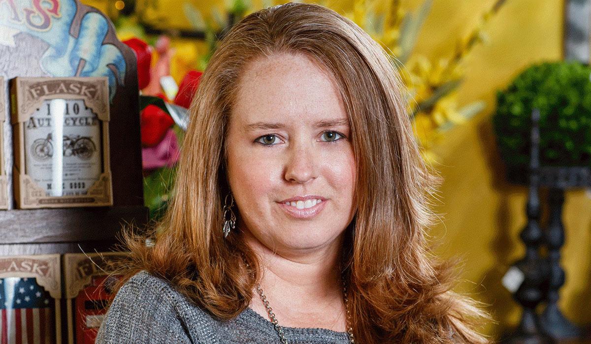 TMCC alumni Katie Knapp is owner of Bumblebee Blooms Floral Boutique in Reno.