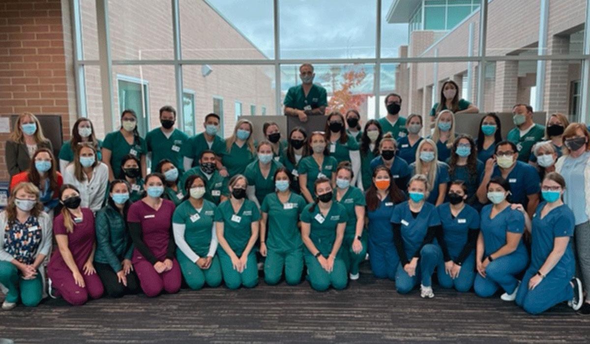 students in the dental hygiene, dietetic tech and nursing programs