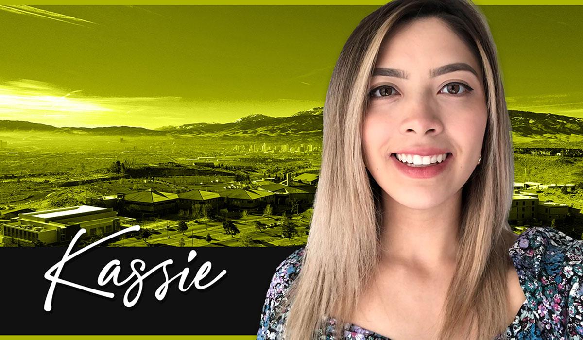 kassie chavez graduates with a bas in dental hygiene and calls her grad story "commitment"