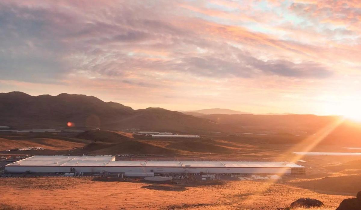 Tesla Nevada Gigafactory, where Panasonic is expected to increase lithium-ion battery cell production.
