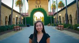 TMCC Alumna Kimberly Tran is a student at Stanford University.