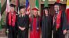 GAMT faculty at TMCC's commencement with graduates from the 3+1 program